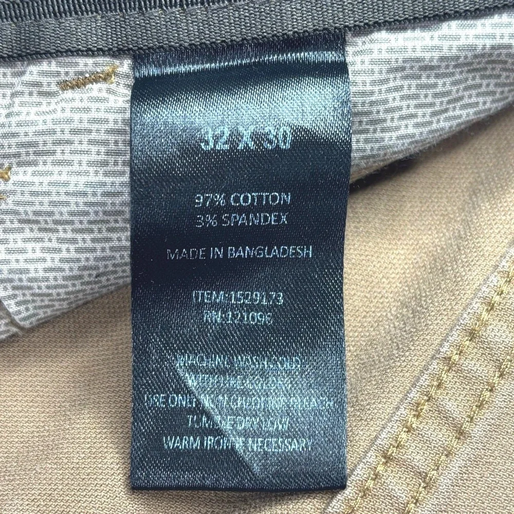 English Laundry Men's Khaki Pants 32x30 Slim Fit Cotton Stretch‎ Casual Chinos
